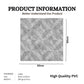 White Marble Self Adhesive Panels triangle Design