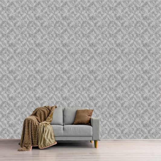 White Marble Self Adhesive Panels triangle Design