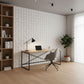 White 3D Wall Panels Pixel Design