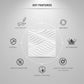 White 3D Wall Panels Swirl Design