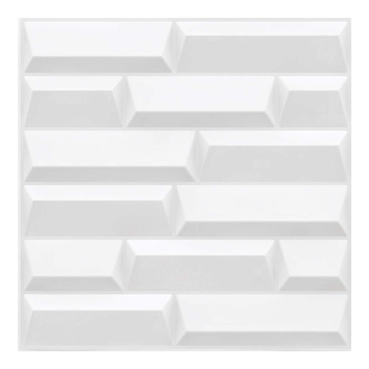 White 3D Wall Panels Vault Design