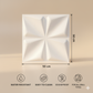 White 3D Wall Panels Bloom Design