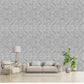 White Marble Self Adhesive Panels Damask Design
