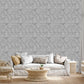 White Marble Self Adhesive Panels Hand Fan Design