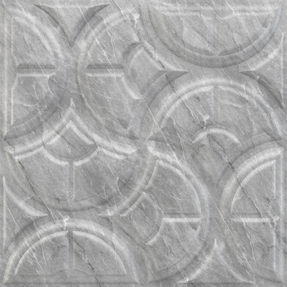 White Marble 3D Wall Panels Luna Design