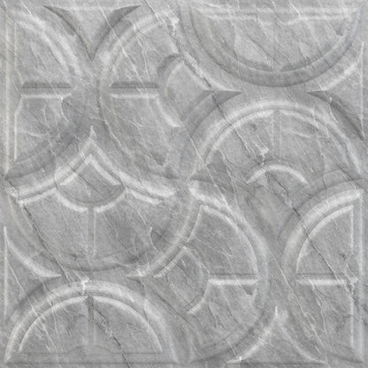 White Marble 3D Wall Panels Luna Design