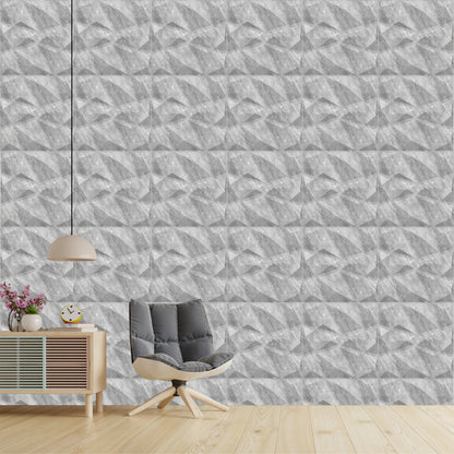 White Marble 3D Wall Panels Stone Design
