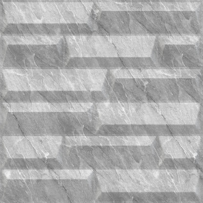 White Marble 3D Wall Panels Vault Design