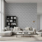 White Marble 3D Wall Panels Vault Design