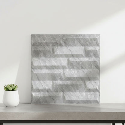 White Marble 3D Wall Panels Vault Design