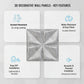 White Marble 3D Wall Panels Bloom Design