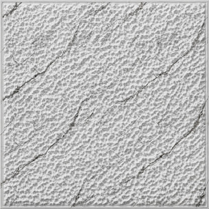 White Marble Self Adhesive PVC wall Panels Textured Design
