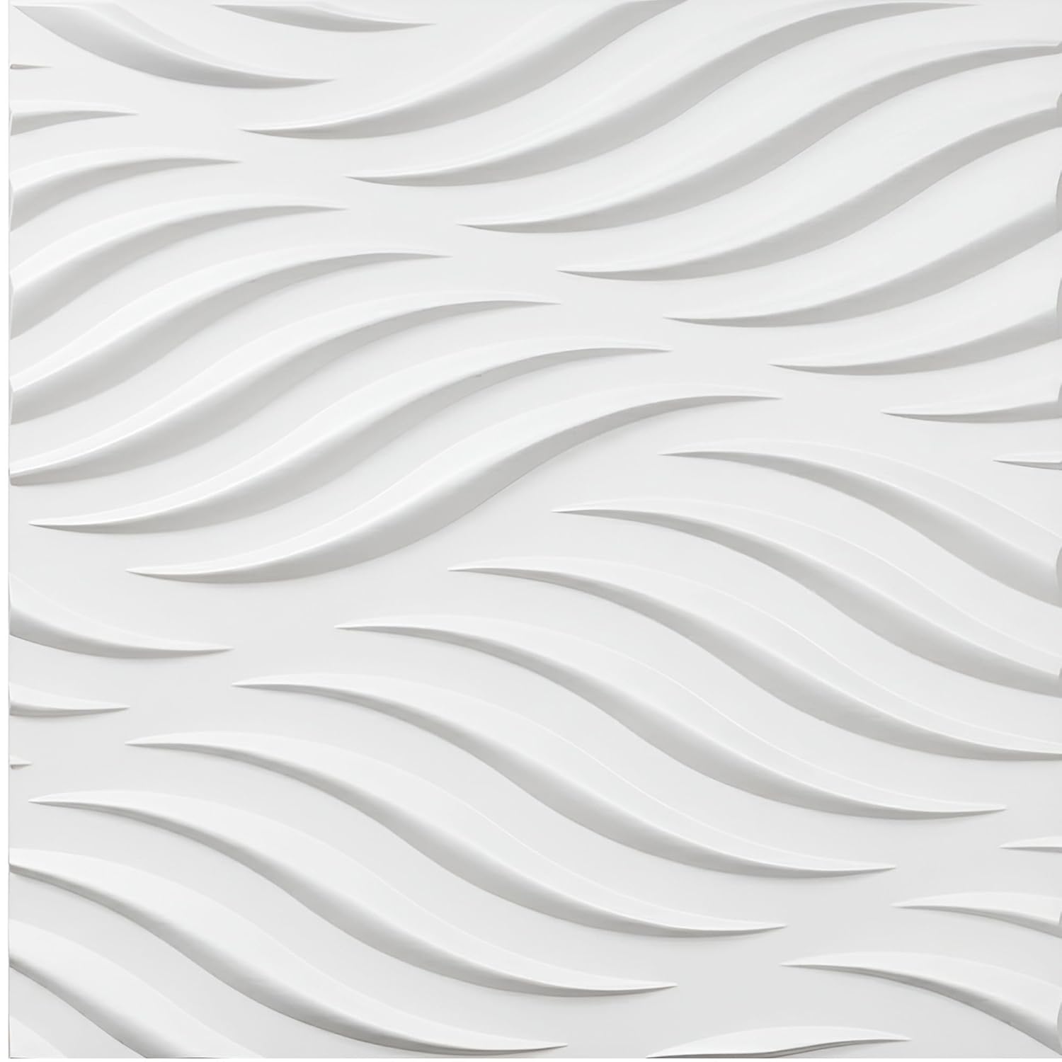 White Self Adhesive 3D Panels Geometric 3D Design