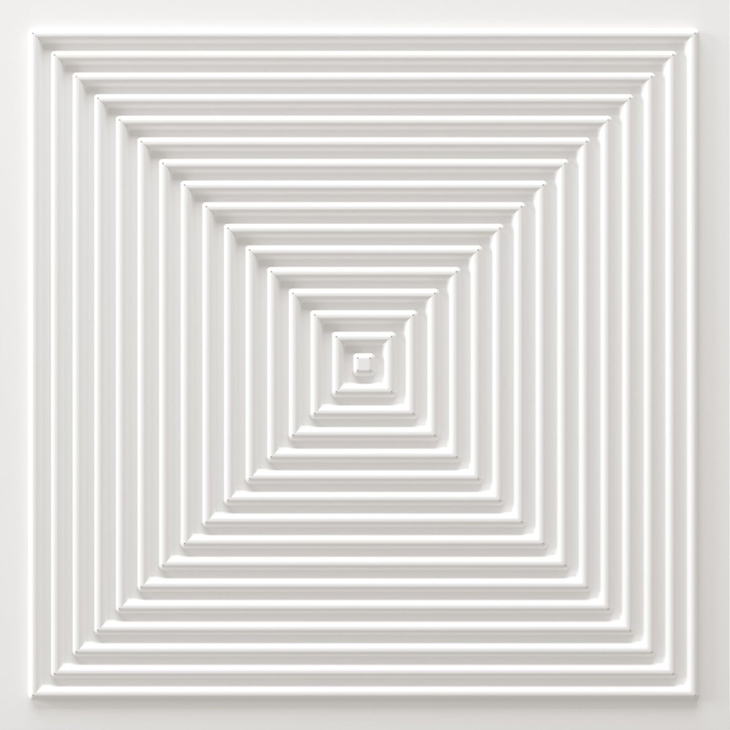 White Self Adhesive Panels Square Design TP112