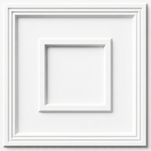 White Square Design 3d Ceiling Panel