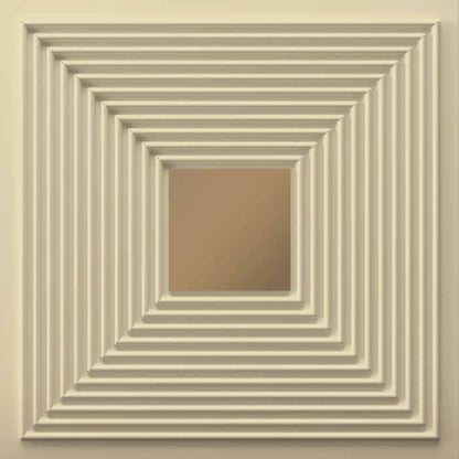 White Tail - Copper Self Adhesive Panels Line Design