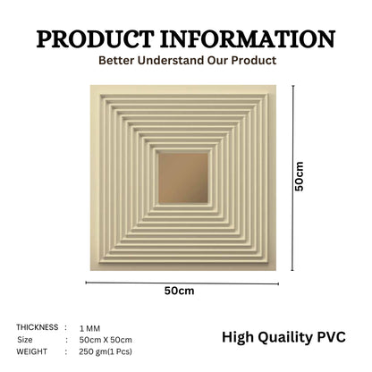White Tail - Copper Self Adhesive Panels Line Design