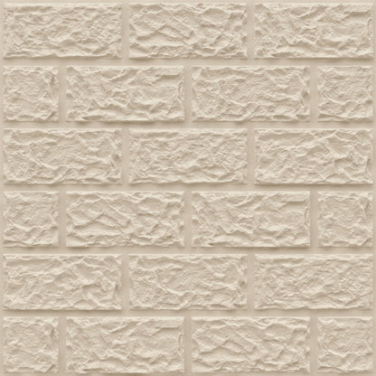 White Tail Self Adhesive 3D Panels Brick Design