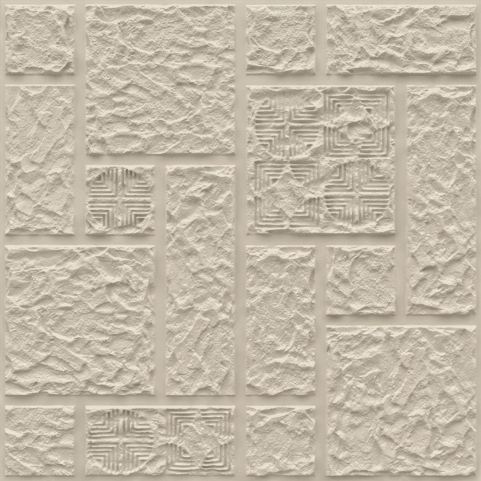 White Tail Self Adhesive Wall Panels Abstract Design