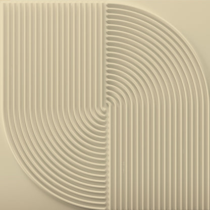 White Tail Self Adhesive Panels Circle Design