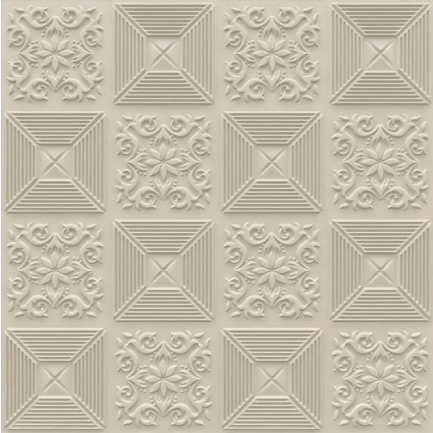 White Tail Self Adhesive Wall Panels Flower Design