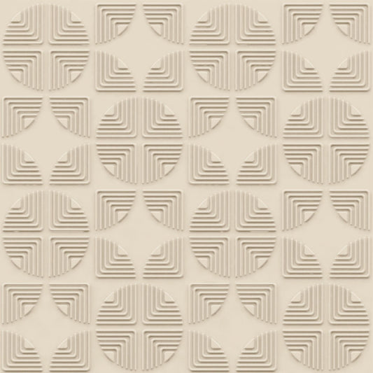 White tail Self Adhesive Panels Quarter Circle Design
