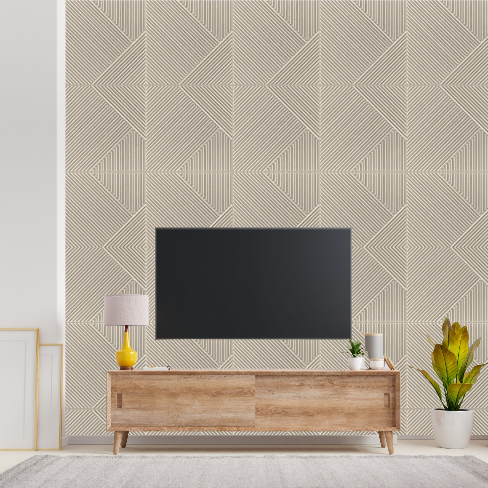 White Tail Self Adhesive Panels Stripe Design