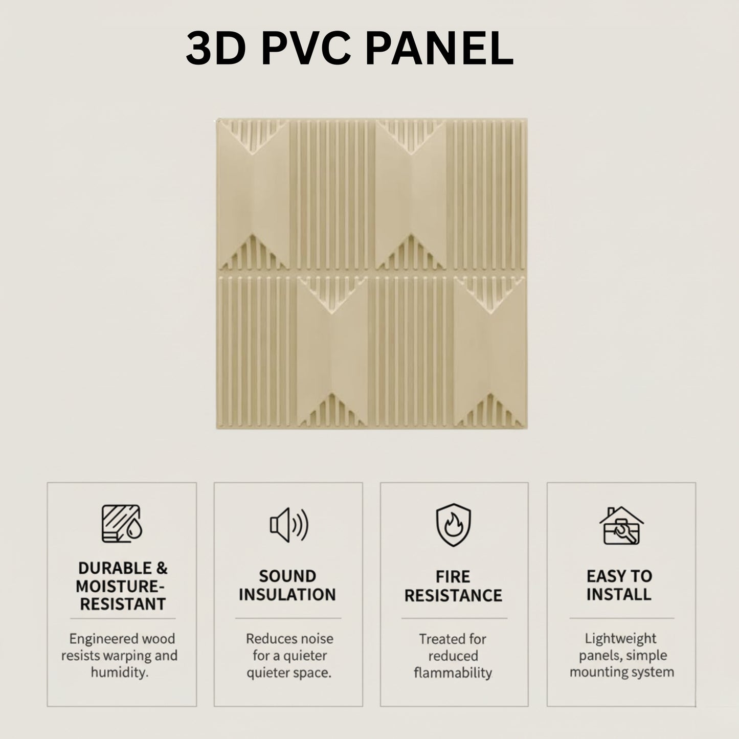 White Tail 3D Wall Panels Artisan Design