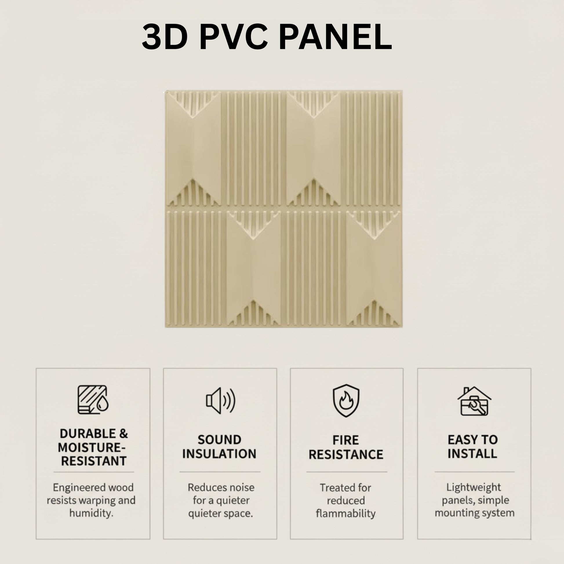 White Tail 3D Wall Panels Artisan Design