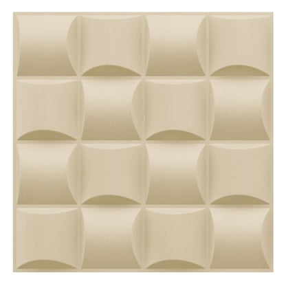 White Tail Block Design 3D Wall Panel View
