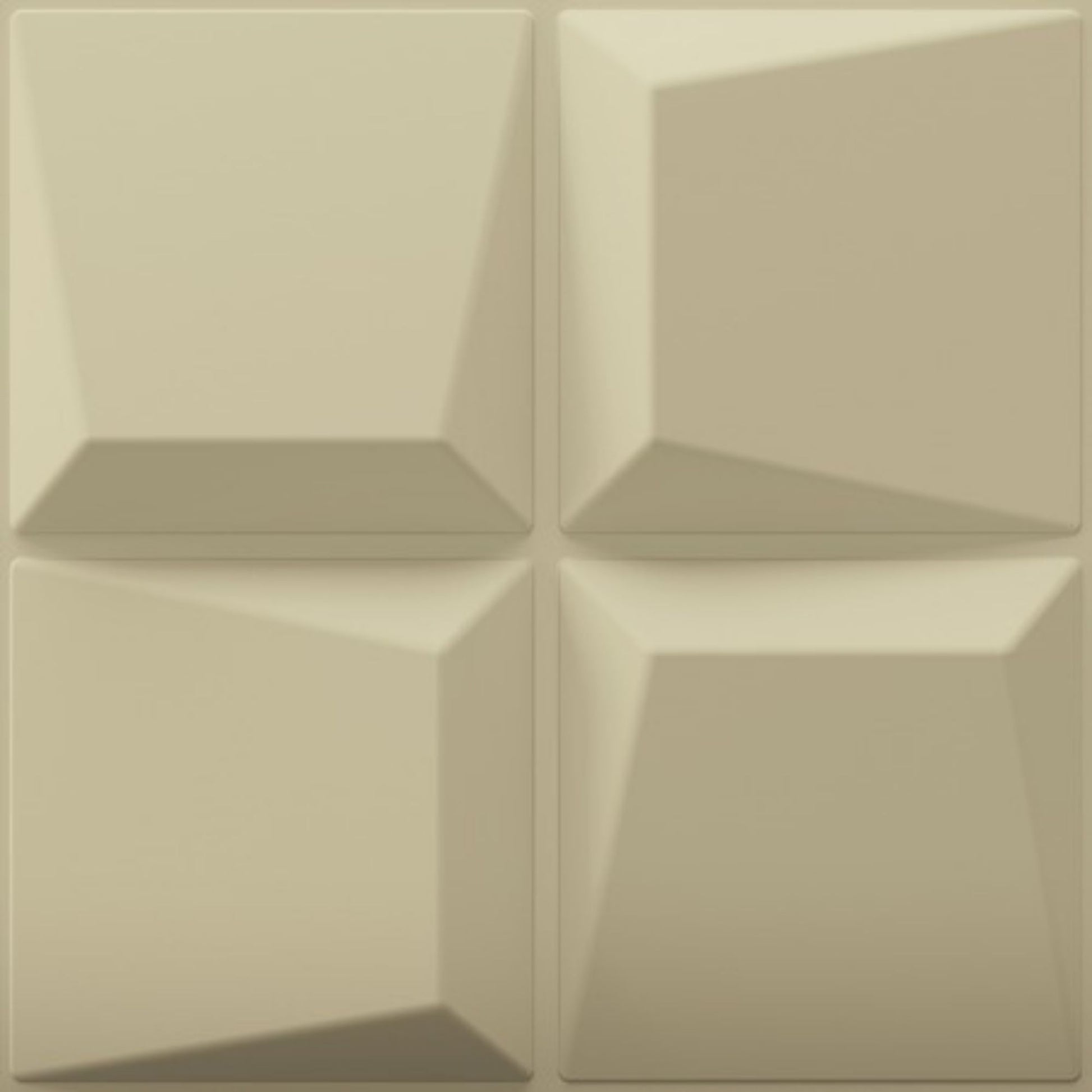 White Tail 3D Wall Panels Cube Design