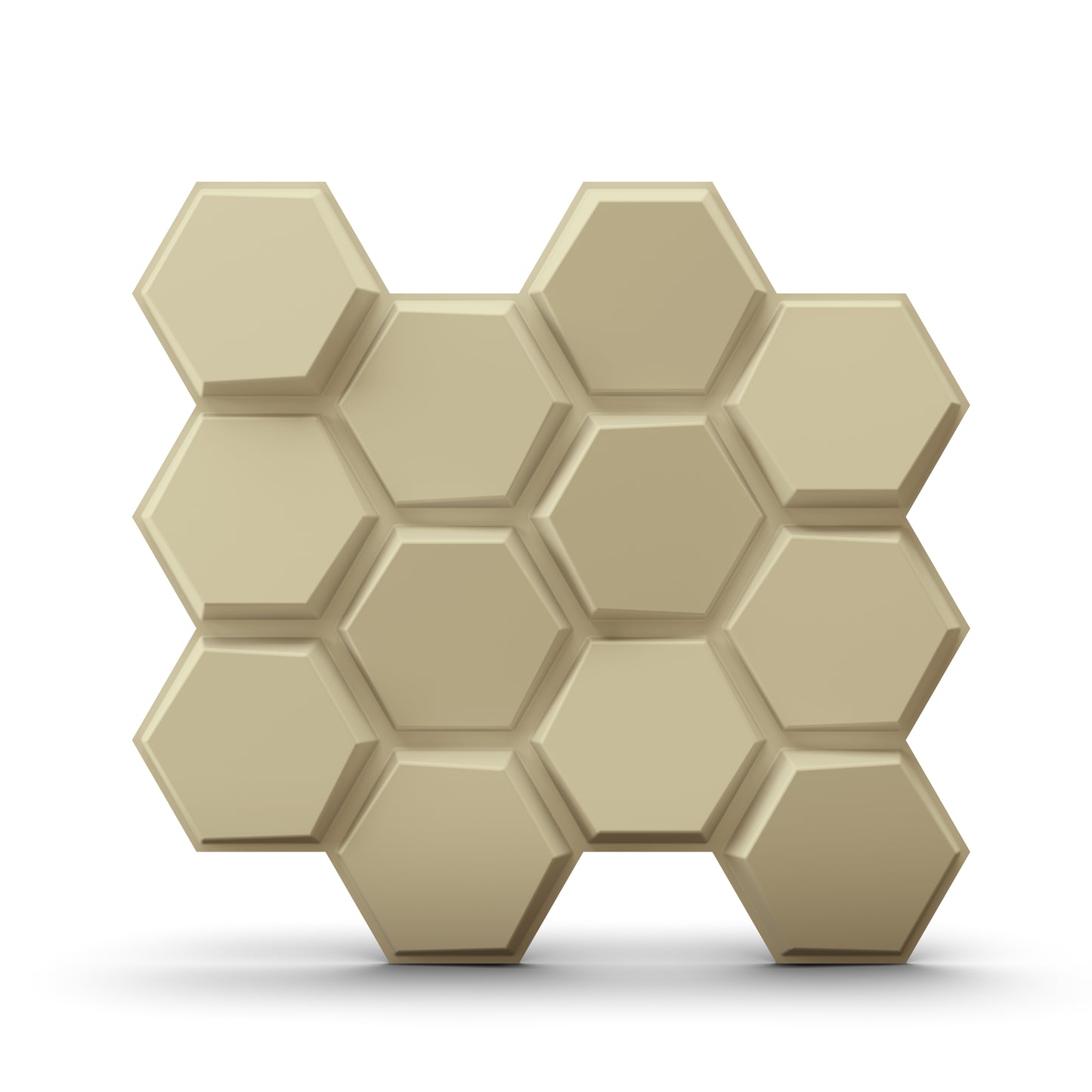 White Tail 3D Wall Panels Hexagon Design-td038