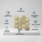 White Tail 3D Wall Panels Hexagon Design-td038