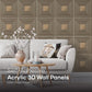 White Tail 3D Wall Panels Line Design
