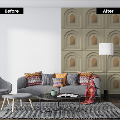 White Tail 3D Wall Panels MR Archi Design