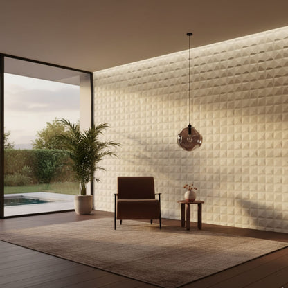White Tail 3D Wall Panels Pixel Design