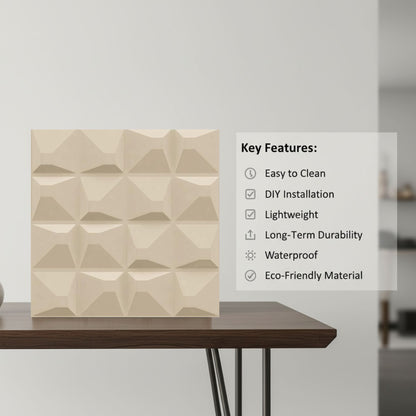 White Tail 3D Wall Panels Pixel Design