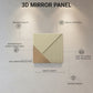 3D Wall Panels for Home Decor PVC Plaina Design 50X50 cm