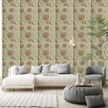 White Tail Acrylic Moon Design 3D Wall Panel-1