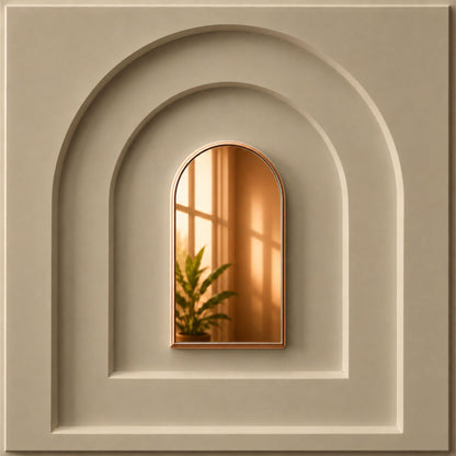White Tail Copper Archi Design Acrylic 3D Wall Panel