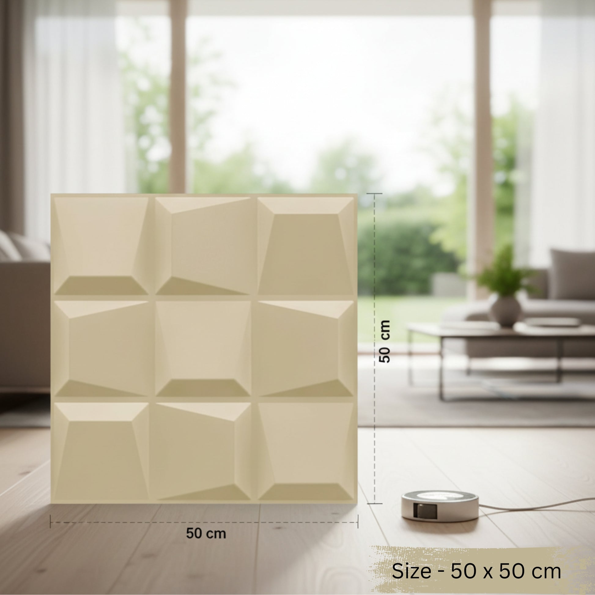 White Tail 3D Wall Panels Cubical Design