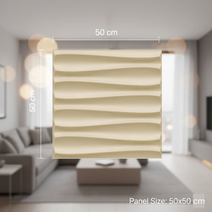 White Tail 3D Wall Panels Dune Design