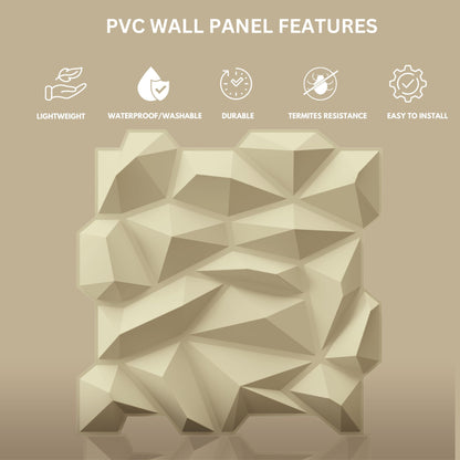 White Tail_Diamond_Design_3D_Wall_Panel_View-3