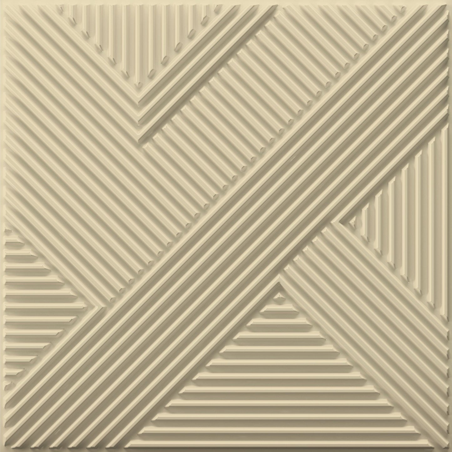 White Tail Self Adhesive Panels Line Abstract Design