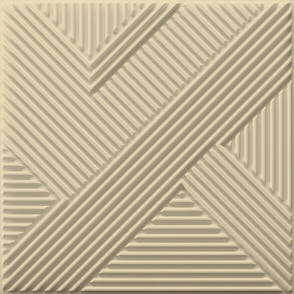 White Tail Self Adhesive Panels Line Abstract Design