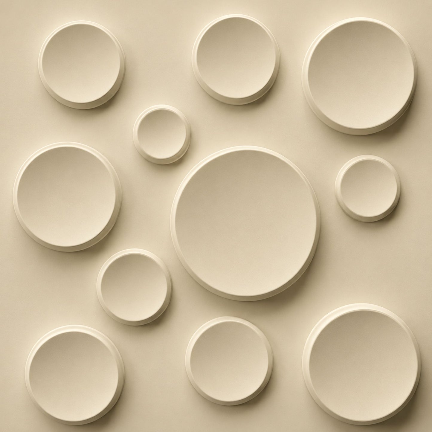 White Tail Moon Design 3D Wall Panel