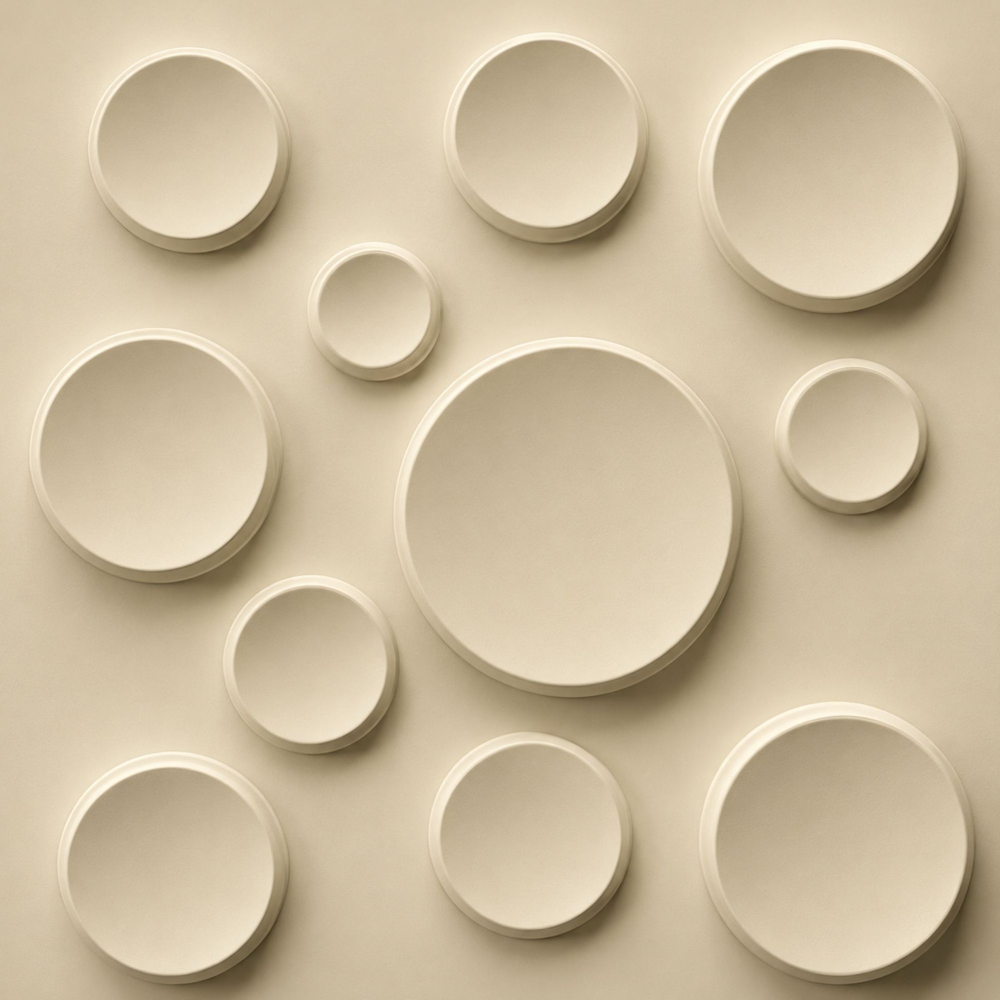 White Tail Moon Design 3D Wall Panel