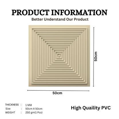 White Tail Self Adhesive Panels Square Design TP112