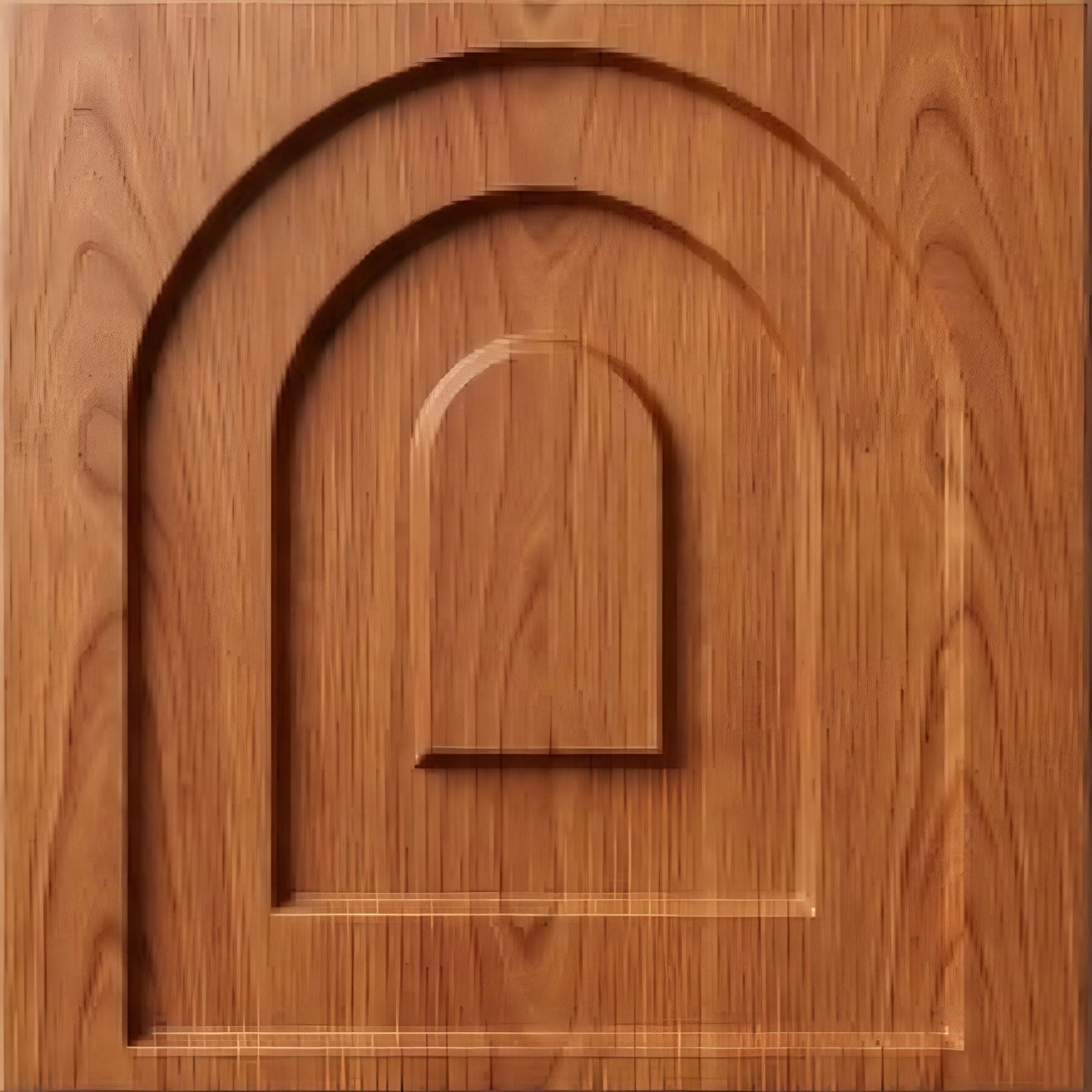 Wooden Archi Design 3D Wall Panel
