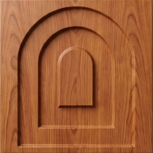 Wooden Archi Design 3D Wall Panel